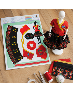 Наборы для изготовления игрушек "DressYourDoll" Одежда для кукол №4 арт. ГММ-2894-4-ГММ0059318