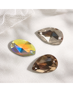 Стразы PRECIOSA 438-67-301 Crystal AB р.1,7х2,8см арт. ГММ-2942-1-ГММ0075460