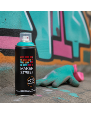 "MAKERSTREET" Эмаль для граффити и декоративно-оформительских работ MS400 400 мл арт. ГММ-3750-21-ГММ0006386
