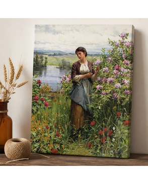 Канва/ткань с рисунком Основа с рисунком для вышивания лентами 30 x 36 см арт. ГММ-4999-16-ГММ0001952