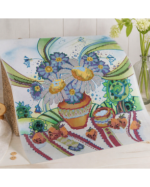 Канва/ткань с рисунком Основа с рисунком для вышивания бисером 30 x 39 см арт. ГММ-5676-7-ГММ0061880