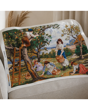 Канва/ткань с рисунком "Grafitec" серия 14.000 90 см х 60 см арт. ГММ-7626-2-ГММ0080690