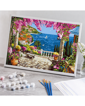 Канва/ткань с рисунком "Grafitec" серия 12.000 80 см х 60 см арт. ГММ-7627-4-ГММ0072241