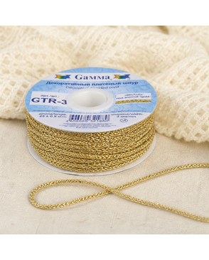 Шнур плетеный GTR-3 ш.0,3см (25м) арт. ГММ-7893-1-ГММ0079402