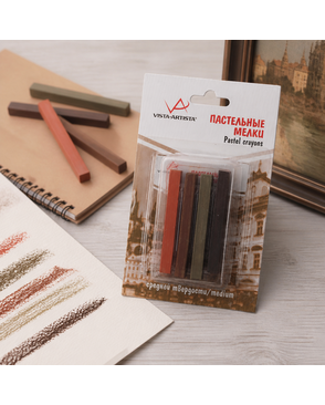 "VISTA-ARTISTA" VAAC Пастельные мелки 4 шт. арт. ГММ-8314-3-ГММ0049871