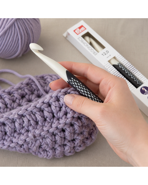 Крючок для вязания "PRYM" Ergonomics 218493 пластик д.12мм 18см арт. ГММ-9316-1-ГММ0000704