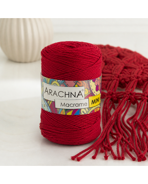 Пряжа "ARACHNA" "Macrame Mini" 80% хлопок, 20% полиэстер 4 х 250 г арт. ГММ-12729-5-ГММ0030693
