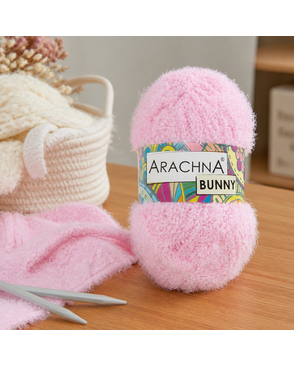 Пряжа "ARACHNA" "BUNNY" 100% микрополиэстер 5 х 100 г арт. ГММ-15373-3-ГММ067918844034