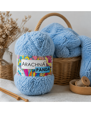 Пряжа "ARACHNA" "PANDA" 100% микрополиэстер 5 х 100 г арт. ГММ-15379-3-ГММ067843656124