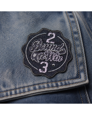 Термоаппликация HKM "Button Bound to win, rosa 2" арт. ГЕЛ-1073-1-ГЕЛ0085937