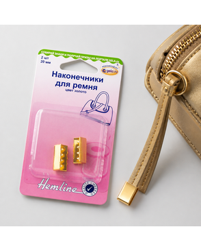 Наконечник для ремня ш.2см 2шт арт. ГЕЛ-1342-1-ГЕЛ0129884