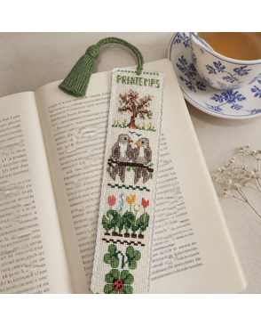 Набор для вышивания закладки: "MARQUE PAGE PRINTEMPS" (Весна) арт. ГЕЛ-3941-1-ГЕЛ0163888