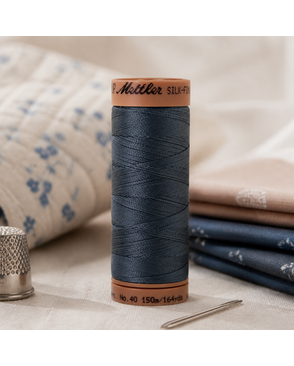 Нить для машинного квилтинга SILK-FINISH COTTON 40, 150 м арт. ГЕЛ-4465-1-ГЕЛ0093608