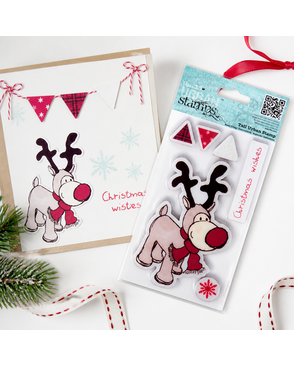 Набор штампов "Северный олень" Boofle Christmas арт. ГЕЛ-4802-1-ГЕЛ0061705
