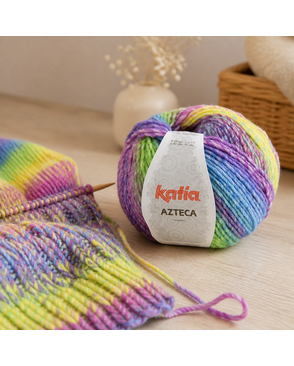 Пряжа Azteca, 53% шерсть, 47% акрил, 100 гр, 180 м арт. ГЕЛ-8130-1-ГЕЛ0162311