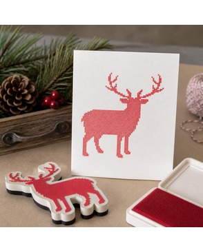 Штамп "Олень" Christmas in the Country арт. ГЕЛ-9490-1-ГЕЛ0071597