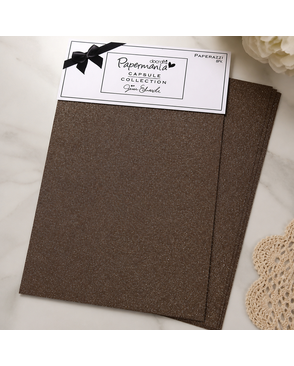 Набор бумаги с микроблестками Lincoln Linen арт. ГЕЛ-12860-1-ГЕЛ0063520