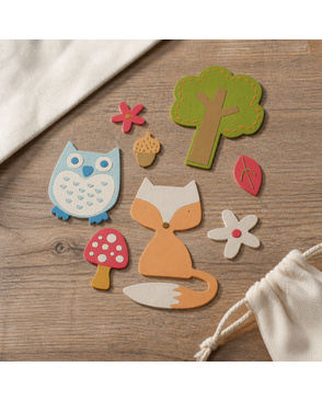 Набор ножей для вырубки Sizzix® Thinlits™ Die Set 12PK Woodland by My Life Handmade арт. ГЕЛ-13761-1-ГЕЛ0109668