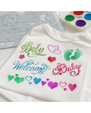 Трафарет "Baby Welcome" арт. ГЕЛ-15433-1-ГЕЛ0120812