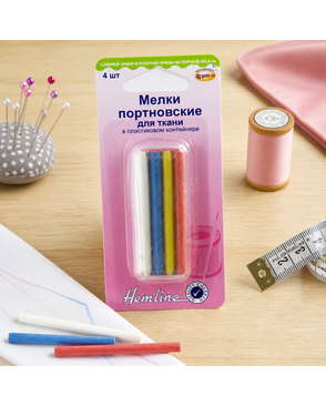 Мелки портновские для ткани в пластиковом контейнере арт. ГЕЛ-16893-1-ГЕЛ0000732