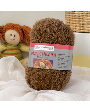 Пряжа Puppengarn, 74% мохер, 17% шерсть, 9% полиамид, 50 м, 50 г арт. ГЕЛ-19827-1-ГЕЛ0127208