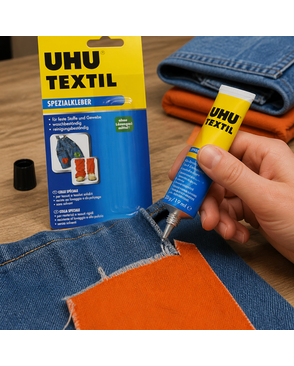 Клей для ткани UHU Textil, 20 г арт. ГЕЛ-22755-1-ГЕЛ0089719
