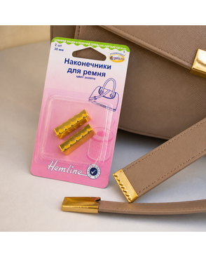 Наконечник для ремня ш.3см 2шт арт. ГЕЛ-23278-1-ГЕЛ0129887