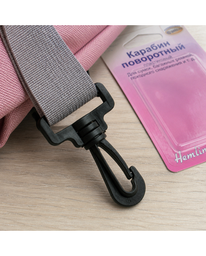 Карабин пластиковый, 32 мм арт. ГЕЛ-24746-1-ГЕЛ0156793