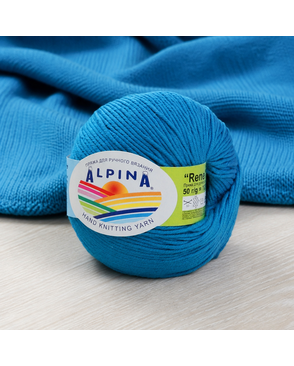 Пряжа ALPINA "RENE" 100% мерсеризованный хлопок 10 х 50 г 105 м ± 5 м арт. ГММ-101249-5-ГММ010229685232
