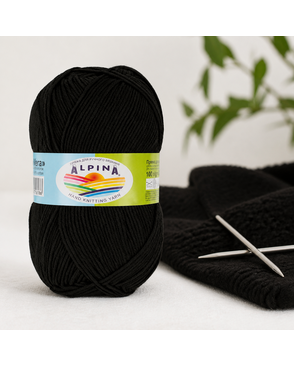 Пряжа ALPINA "VERA" 55% акрил, 45% хлопок 5 х 100 г 280 м ± 15 м арт. ГММ-101528-25-ГММ008876825652