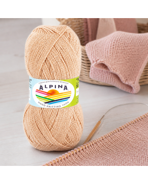 Пряжа ALPINA "KLEMENT" 80% альпака, 20% мериносовая шерсть 4 х 50 г 300 м ± 10 м арт. ГММ-101698-2-ГММ015312649672