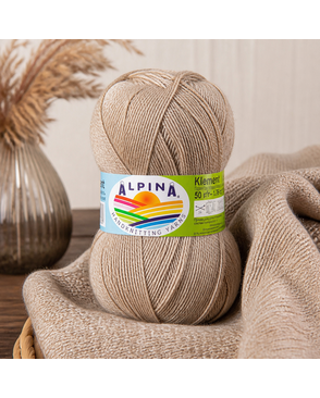Пряжа ALPINA "KLEMENT" 80% альпака, 20% мериносовая шерсть 4 х 50 г 300 м ± 10 м арт. ГММ-101698-12-ГММ006351350192