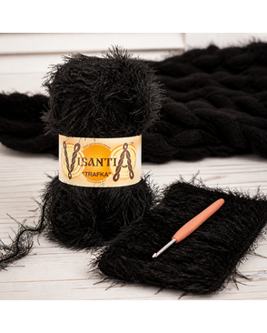 Пряжа VISANTIA "TRAFKA" 100% полиэстер 5 х 100 г 150 м ± 3 м арт. ГММ-101703-35-ГММ000056853131