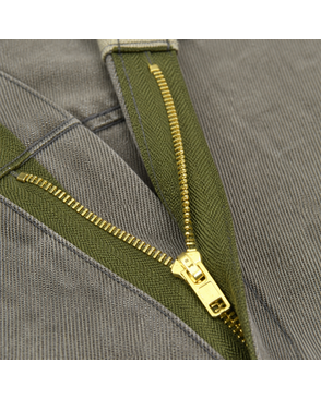 Молния MaxZipper джинсовая н/р Т5 18см (F327 хаки) арт. МГ-109708-1-МГ0965090