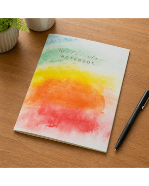 . Тетрадь "Watercolor" А5 96 л. на скрепке 60 г/кв.м 6 шт. клетка арт. ГММ-106834-5-ГММ078089248224