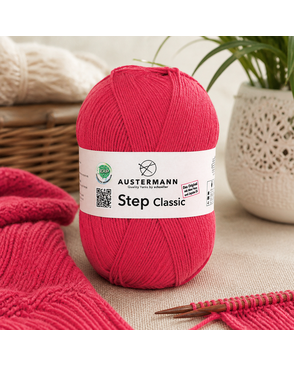 Пряжа Step Classic EXP, 75% шерсть, 25% полиамид, 420 м, 100 г арт. ГЕЛ-29087-1-ГЕЛ0104085
