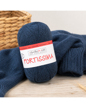 Пряжа Fortissima 100, 75% шерсть, 25% полиамид, 420 м, 100 г арт. ГЕЛ-29097-1-ГЕЛ0177012