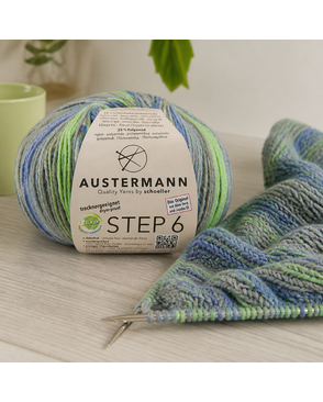 Пряжа Step 6 Irish Rainbow Colours, 75% шерсть, 25% полиамид, 410 м, 150 г арт. ГЕЛ-29222-1-ГЕЛ0116823