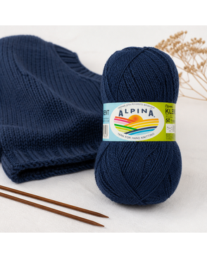 Пряжа ALPINA "KLEMENT" 80% альпака, 20% мериносовая шерсть 4 х 50 г 300 м ± 10 м арт. ГММ-101698-15-ГММ079175450514