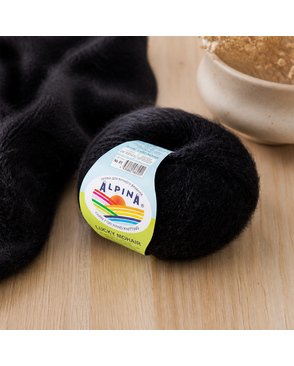 Пряжа ALPINA "LUCKY MOHAIR" 60% кид мохер, 40% акрил 10 шт. х 50 г 150 м ± 5 м арт. ГММ-108762-2-ГММ073351631494
