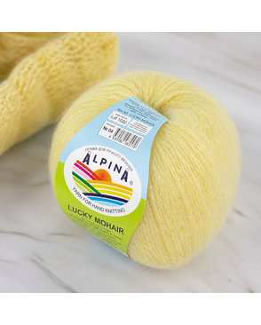 Пряжа ALPINA "LUCKY MOHAIR" 60% кид мохер, 40% акрил 10 шт. х 50 г 150 м ± 5 м арт. ГММ-108762-3-ГММ073351651594