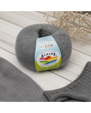 Пряжа ALPINA "LUCKY MOHAIR" 60% кид мохер, 40% акрил 10 шт. х 50 г 150 м ± 5 м арт. ГММ-108762-6-ГММ073351702914