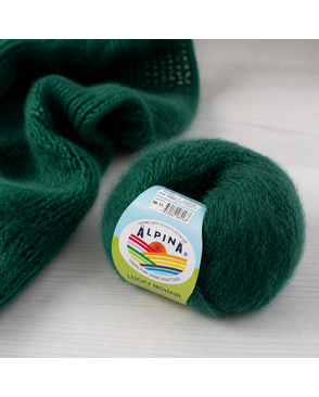 Пряжа ALPINA "LUCKY MOHAIR" 60% кид мохер, 40% акрил 10 шт. х 50 г 150 м ± 5 м арт. ГММ-108762-7-ГММ073351706804