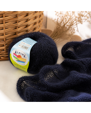 Пряжа ALPINA "LUCKY MOHAIR" 60% кид мохер, 40% акрил 10 шт. х 50 г 150 м ± 5 м арт. ГММ-108762-12-ГММ074569566974