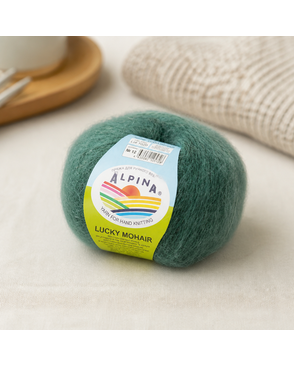 Пряжа ALPINA "LUCKY MOHAIR" 60% кид мохер, 40% акрил 10 шт. х 50 г 150 м ± 5 м арт. ГММ-108762-14-ГММ074569574654
