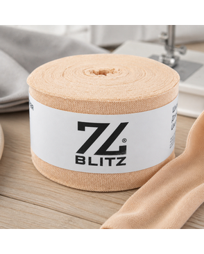 Лента окантовочная 60 мм Окантовка трикотажная (рибана) "BLITZ" 95% хлопок, 5% эластан 10 м арт. ГММ-108852-4-ГММ076776007324