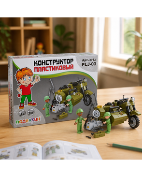 "Поделкин" PLJ-03 Конструктор пластиковый арт. ГММ-109668-1-ГММ075102289394