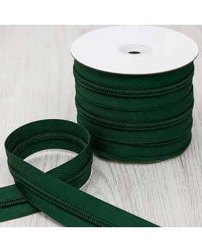 Молния MaxZipper рулонная спираль №5-N цв.F273 т.зеленый уп.200м арт. МГ-114051-1-МГ0217385