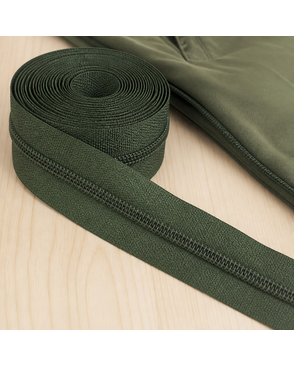 Молния MaxZipper рулонная СП#3 цв.F269 т.зеленый уп.400м арт. МГ-114121-1-МГ0243281