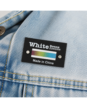 Аппликации пришивные White 4,2х7см, уп.10 шт арт. МГ-118618-1-МГ1003335